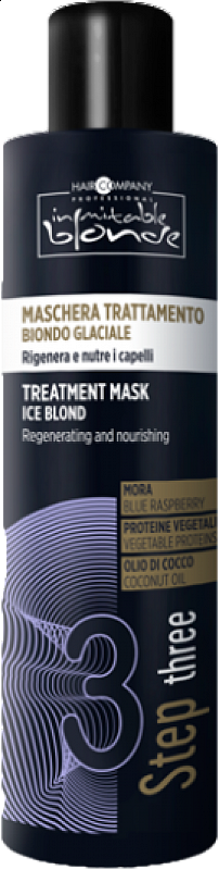 TREATMENT MASK ICE BLONDE Inimitable - maska pre ľadovú blond 200 ml.